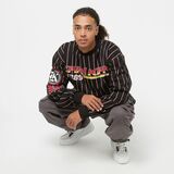 KARL KANI WOVEN SIGNATURE NIGHT RIDER PINSTRIPE Ανδρικό Φούτερ - Μαύρο