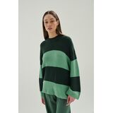 24COLOURS OVERSIZED Γυναικείο Πουλόβερ - Πράσινο