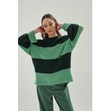 24COLOURS OVERSIZED Γυναικείο Πουλόβερ - Πράσινο
