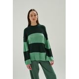 24COLOURS OVERSIZED Γυναικείο Πουλόβερ - Πράσινο