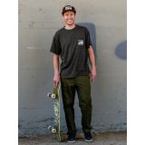VOLCOM SKATE VITALS GRANT TAYLOR Ανδρικό Κοντομάνικο - Μαύρο