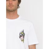 VOLCOM LINTELL MIRROR TEE - White