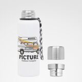 PICTURE CAMPEI VACUUM BOTTLE Παγούρι  - Λευκό