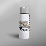 PICTURE CAMPEI VACUUM BOTTLE Παγούρι  - Λευκό