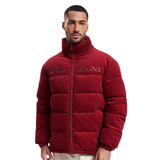 KARL KANI RETRO CORDUROY PUFFER Ανδρικό Μπουφάν - Κόκκινο