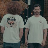 THE DUDES MID SUMMER Ανδρικό Κοντομάνικο  - Εκρού