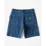 BILLABONG BAD DOG WORKWEAR Ανδρική Βερμούδα - Μπλε
