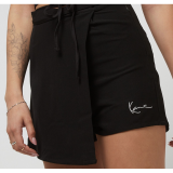 KARL KANI SMALL SIGNATURE LACED SKORT - Μαύρο
