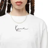KARL KANI SMALL SIGNATURE ICE CREAM Γυναικείο Κοντομάνικο - Λευκό