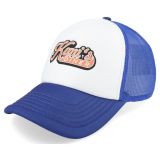 KARL KANI DINNER TRUCKER CAP - Blue