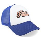 KARL KANI DINNER TRUCKER CAP - Blue