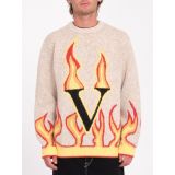 VOLCOM FERGADELIC Ανδρικό Φούτερ - Εκρού