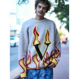 VOLCOM FERGADELIC Ανδρικό Φούτερ - Εκρού
