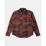 BILLABONG FURNACE FLANNEL SHIRT - PLUM