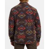 BILLABONG FURNACE FLANNEL SHIRT - PLUM