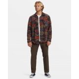 BILLABONG FURNACE FLANNEL SHIRT - PLUM