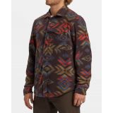 BILLABONG FURNACE FLANNEL SHIRT - PLUM