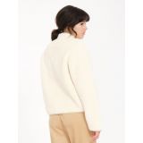 VOLCOM WUZER FUZZAR SHERPA Γυναικεία Ζακέτα - Εκρού
