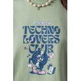 KAOTIKO TECHNO LOVERES CLUB Γυναικείο Φούτερ - Πράσινο