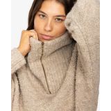 BILLABONG LOST HEAVEN HALF ZIP Γυναικείο Πουλόβερ - Χακί