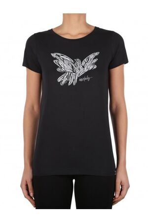 IRIEDAILY Mosaic Bird Tee - Black