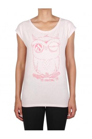 IRIEDAILY  Skateowl 2 Tee - rosa mel.