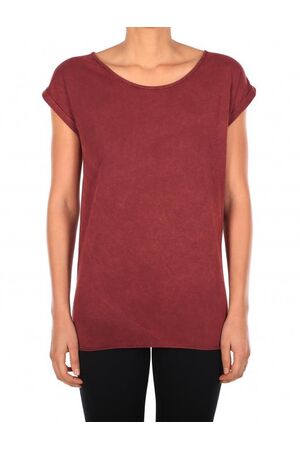 IRIEDAILY Vintage Loose Tee - Red Wine