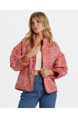 BILLABONG  FOLK STORY JACKET - Red Clay