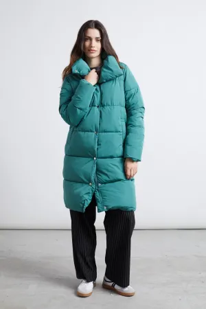 24COLOURS PUFFER Γυναικείο Μπουφάν - Πράσινο