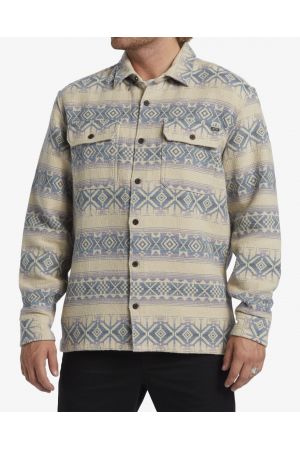 BILLABONG OFFSHORE JACQUARD FLANNEL SHIRT - Τaupe