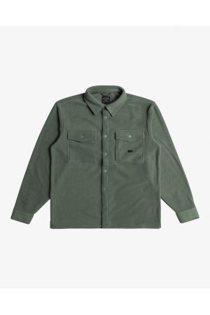 BILLABONG FURNACE PLAIN FLANNEL - Fern