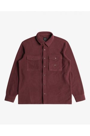 BILLABONG FURNACE PLAIN FLANNEL Ανδρικό Πουκάμισο - Μπορντό