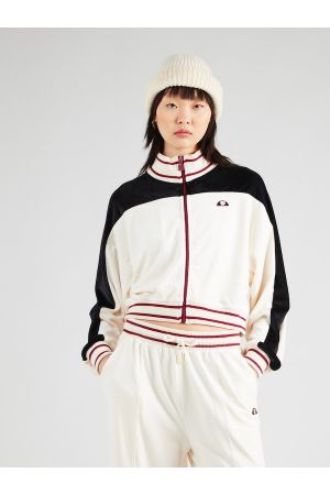 ELLESSE BLOOM CROPPED TRACK TOP - Off White