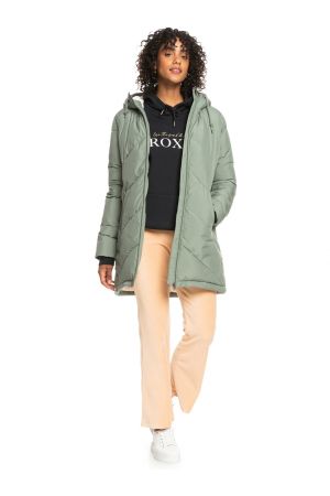 ROXY BETTER WEATHER JACKET - Agave Green