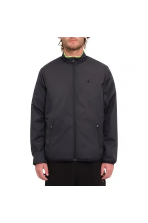 VOLCOM SIDESTONE REVERSIBLE JACKET - Black