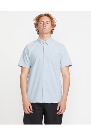 VOLCOM EVERETT OXFOERD SHIRT - Wrecked Indigo