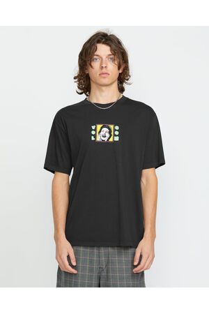 VOLCOM SPACE THING  Ανδρικό Κοντομάνικο - Μαύρο