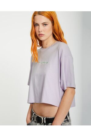 VOLCOM DRUMSTONE Γυναικείο Κοντομάνικο - Λεβάντα