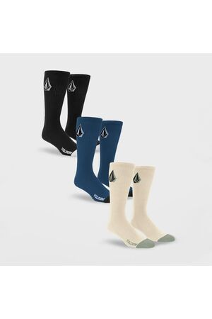 VOLCOM FULL STONE MIX Ανδρικές Κάλτσες (3PACK) - Χακί