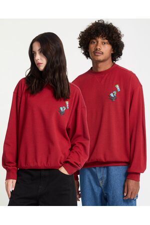 VOLCOM JJ. VILLARD Ανδρικό Φούτερ - Κόκκινο