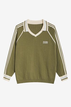 KAOTIKO POLO RETRO SPORT KAOTIKO SOCIETY - Πράσινο