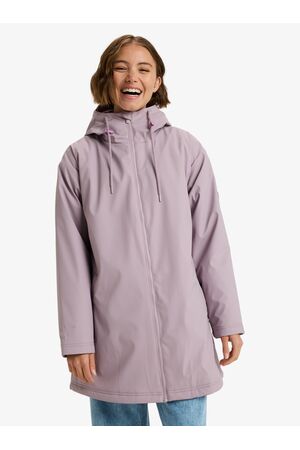 ROXY RAIN ROAD POLAR ZIP Γυναικείο Μπουφάν - Μωβ