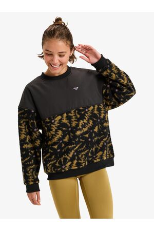 ROXY WAVES OF WARMTH LAYERED SPORT POLAR FLEECE - Anthracite Big Flowers