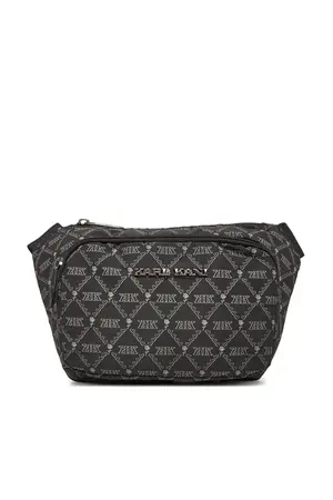 KARL KANI RETRO MONOGRAM ALL OVER PRINT Τσαντάκι Μέσης - Μαύρο