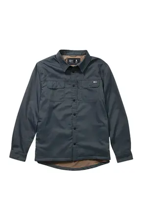 SALTY CREW FATHOM LS Ανδρικό Τεχνικό Πουκάμισο - Μπλε Σκούρο