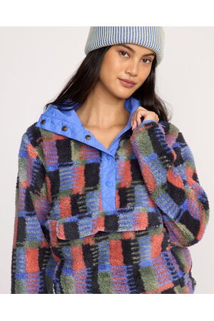 BILLABONG SWITCHBACK MOCK NECK Γυναικείο Φλις - Πολύχρωμο