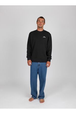 RUSTY BASE LINE FLEECE Ανδρικό Φούτερ - Μαύρο