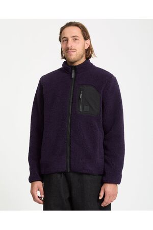 VOLCOM MUZZER FUZZAR ZIP Ανδρικό Σέρπα - Μωβ