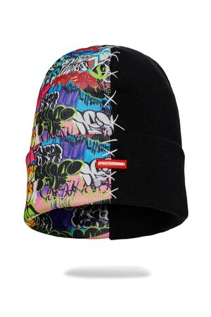SPRAYGROUND SPLIT GRAFF  Σκουφάκι - Μαύρο