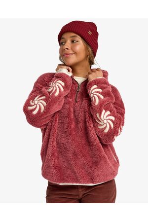 BILLABONG SUN FUN HALF ZIP Γυναικείο Φλις - Τζίντζερ